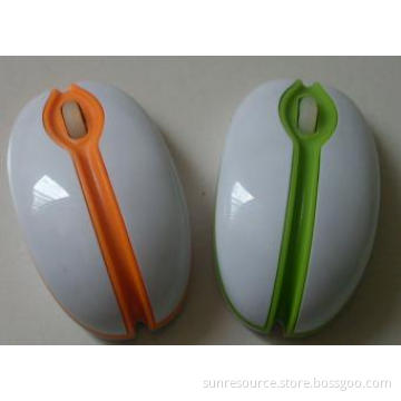 Nice Mouse, in Half Mouse, 3D Optical Mouse, Wired Mouse